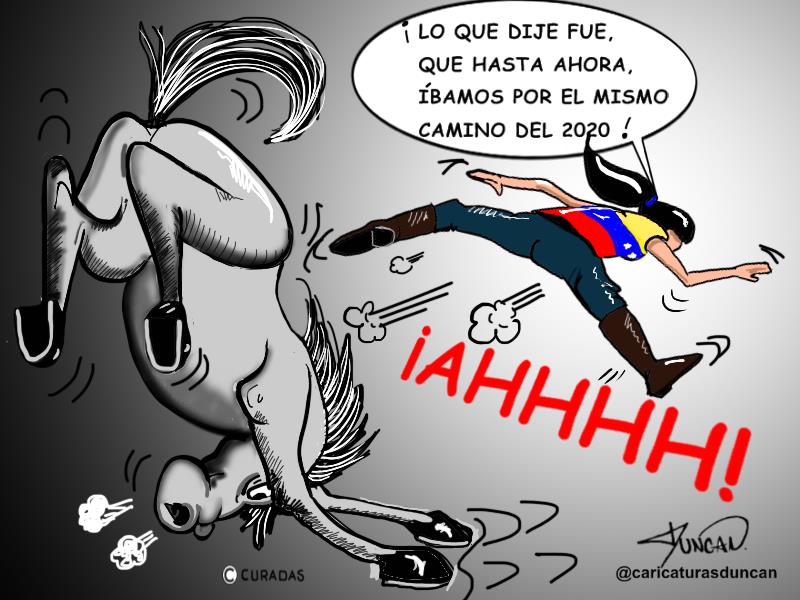 El mismo camino - Caricatura de Duncan