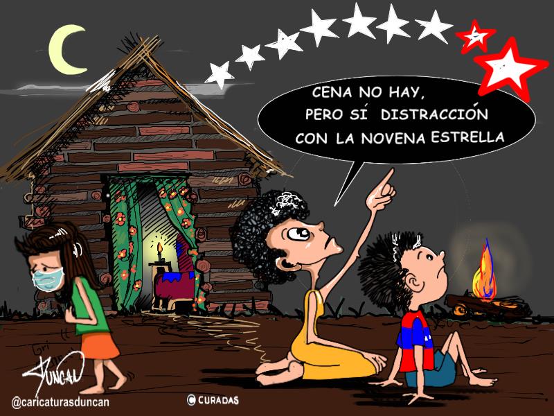 La novena estrella - Caricatura de Duncan