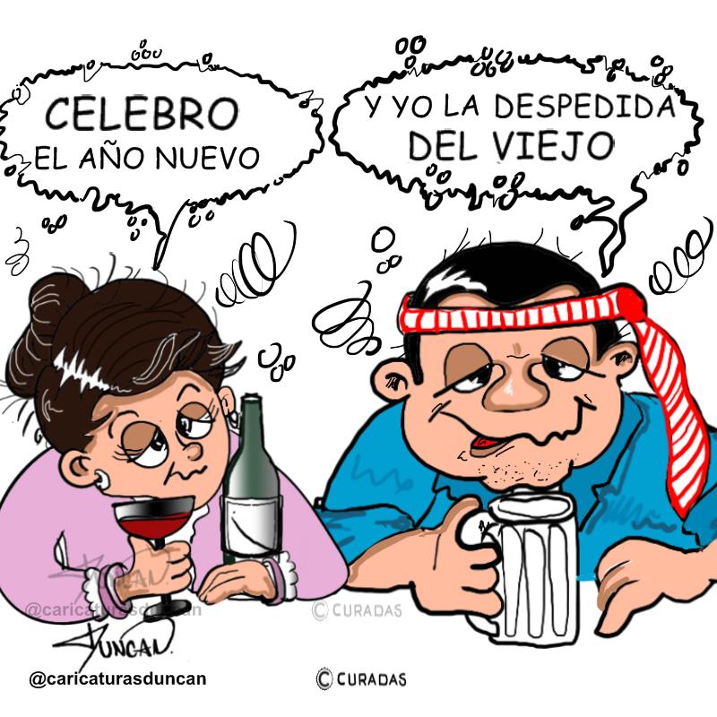 Posturas - Caricatura de Duncan