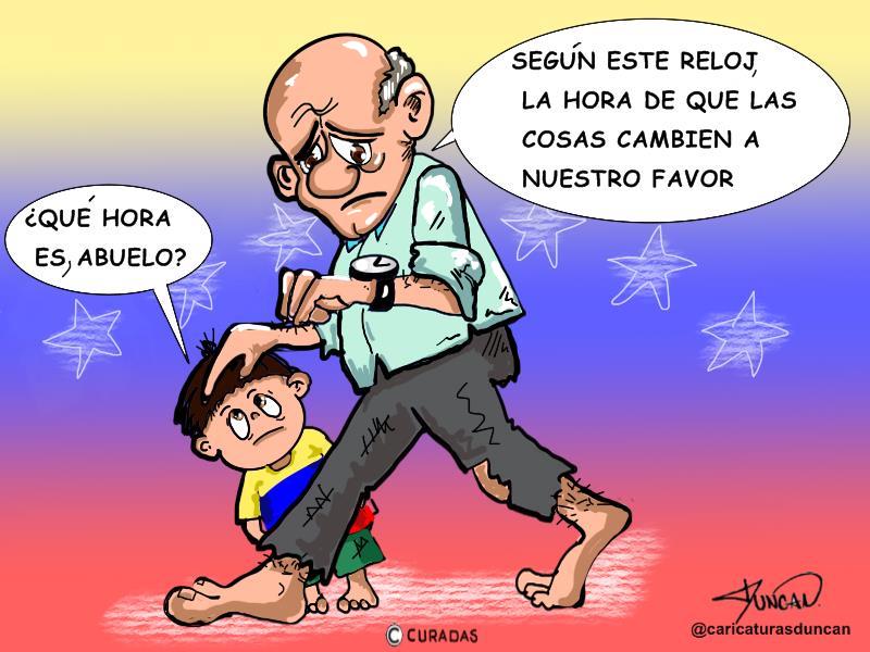 Ya es hora - Caricatura de Duncan