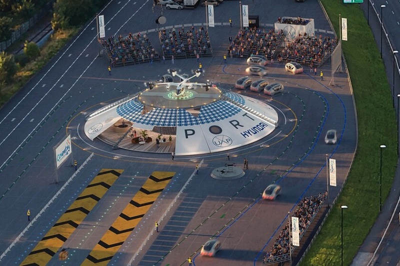 Air One: el primer aeropuerto para taxis voladores y drones del mundo