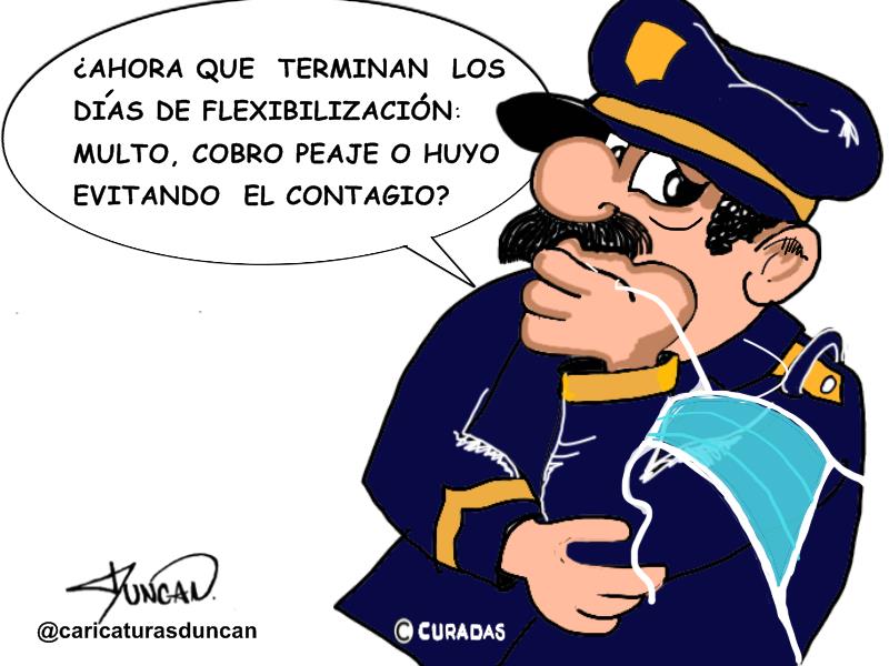 ¿Y ahora qué? Caricatura de Duncan