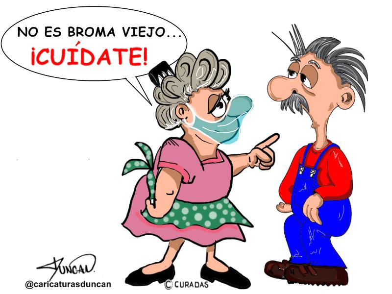 No es broma - Caricatura de Duncan
