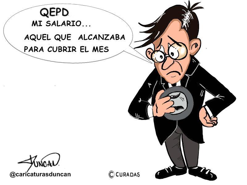 QEPD - Caricatura de Duncan