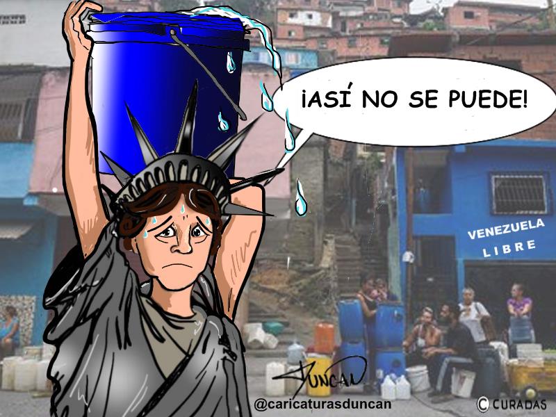 Así no se puede - Caricatura de Duncan
