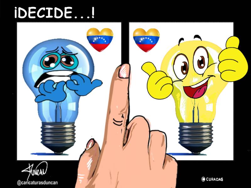 Decide - Caricatura de Duncan