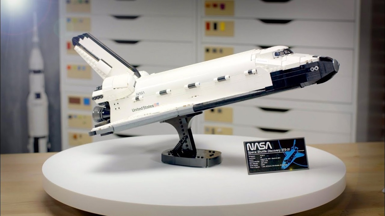 LEGO y la NASA lanzan su nuevo set el transbordador Discovery