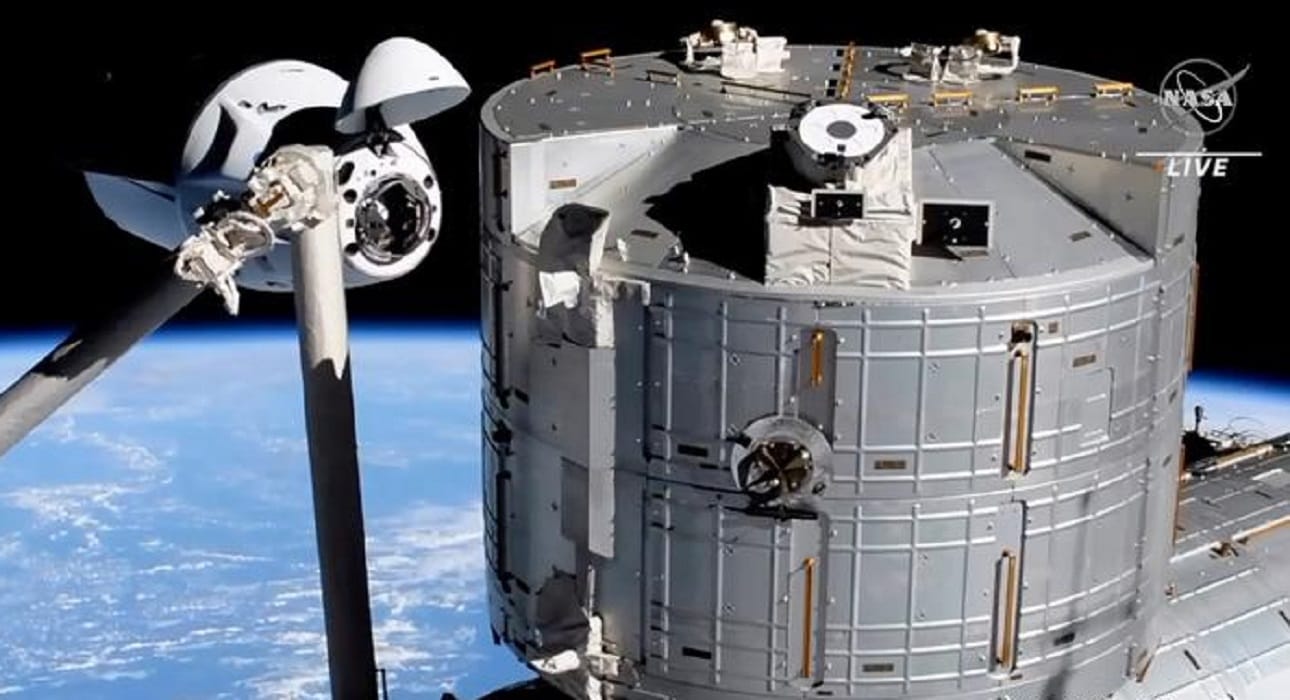 SpaceX: astronautas llegan con éxito a la Estación Espacial Internacional