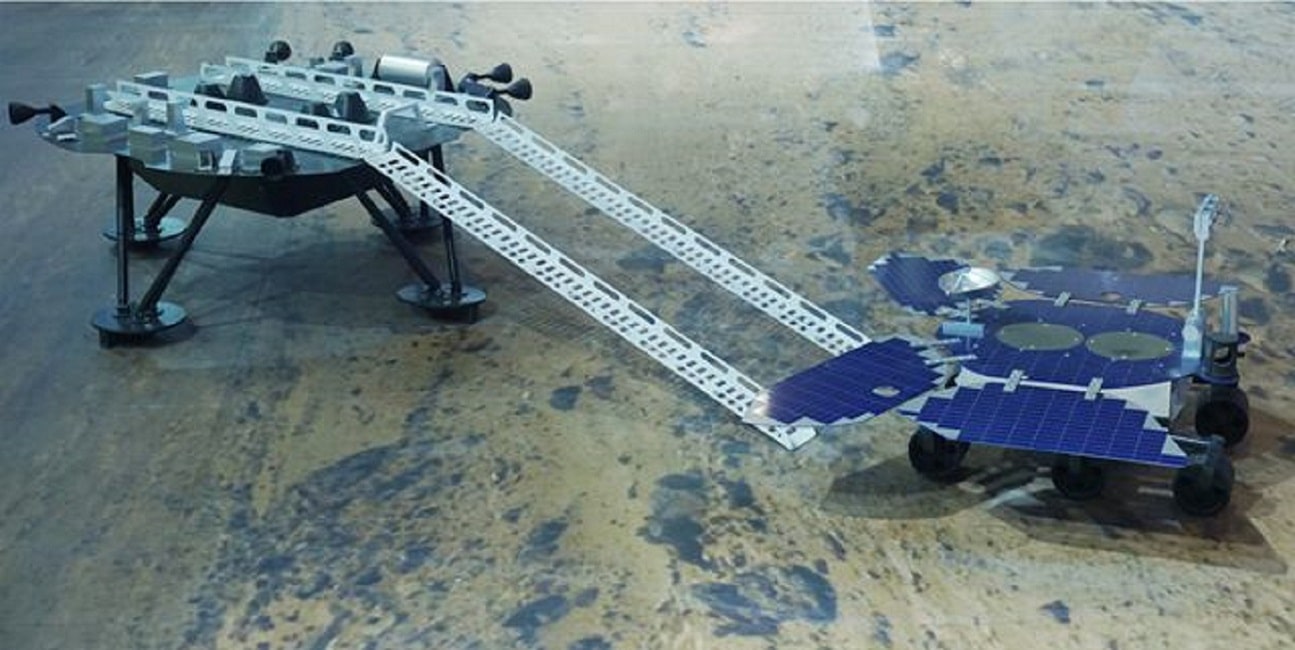 Zhurong, robot de China, ha enviado las primeras fotos tomadas en Marte