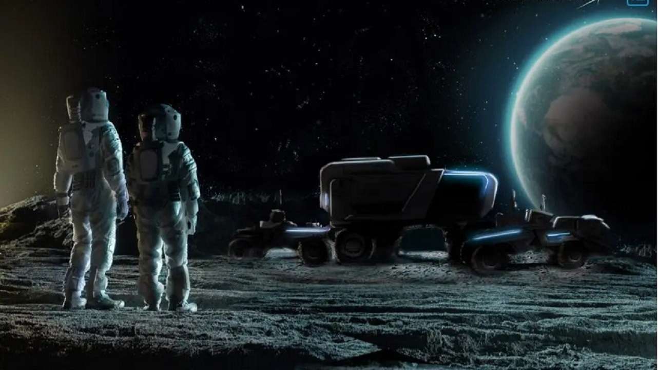 General Motors y su nuevo vehiculo el "Lunar Terrain Vehicle"