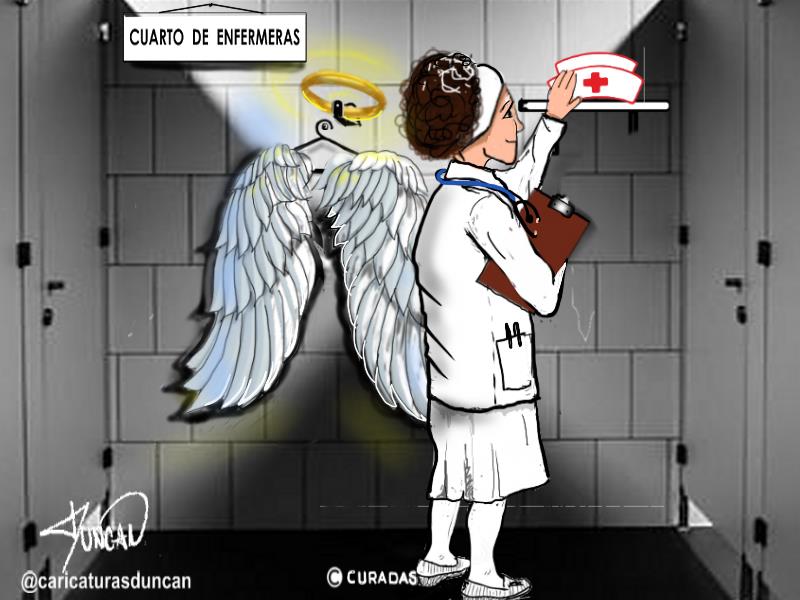 Ángeles - Caricatura de Duncan