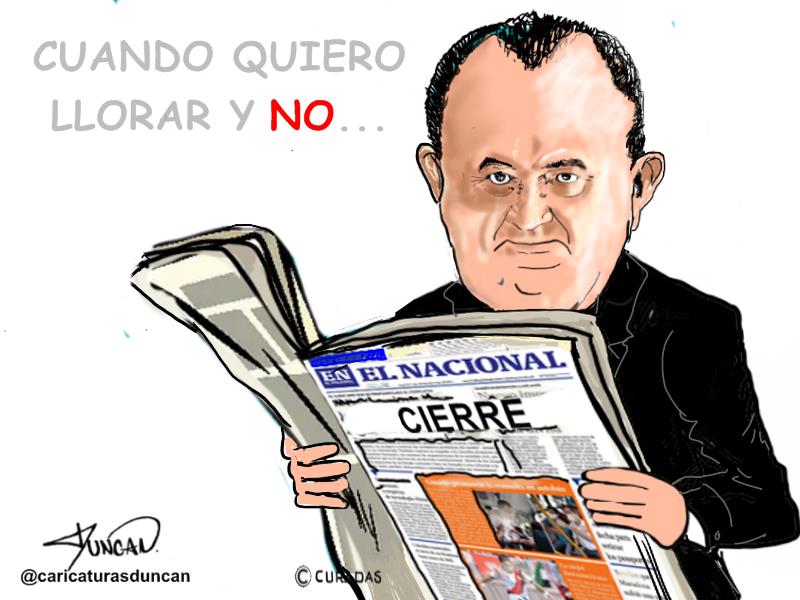 Cuando quiero llorar y NO - Caricatura de Duncan