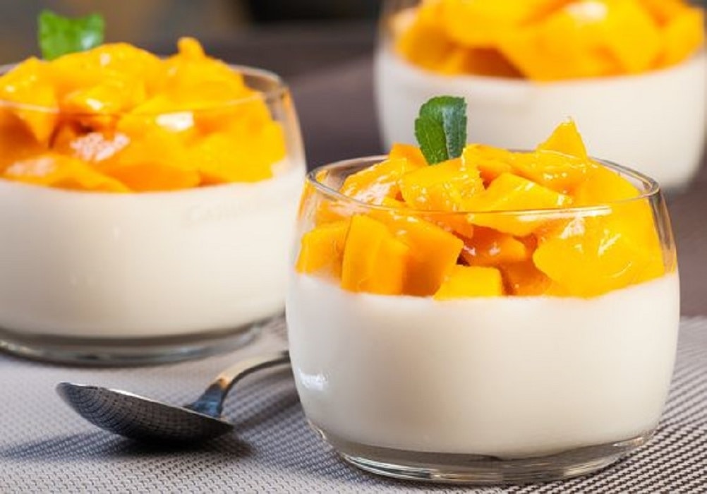 Cuida tu peso y consiente a tu familia con este mousse de mango