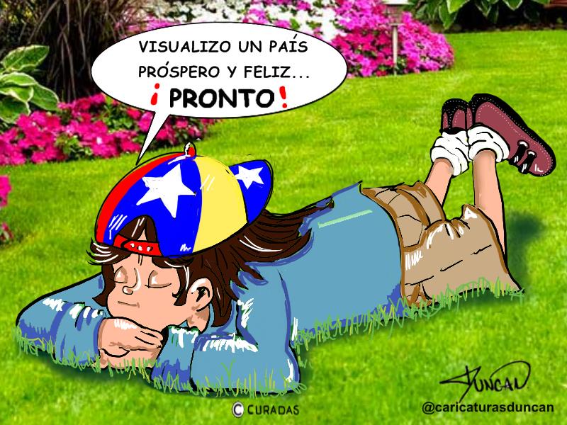 ¡Pronto! Caricatura de Duncan