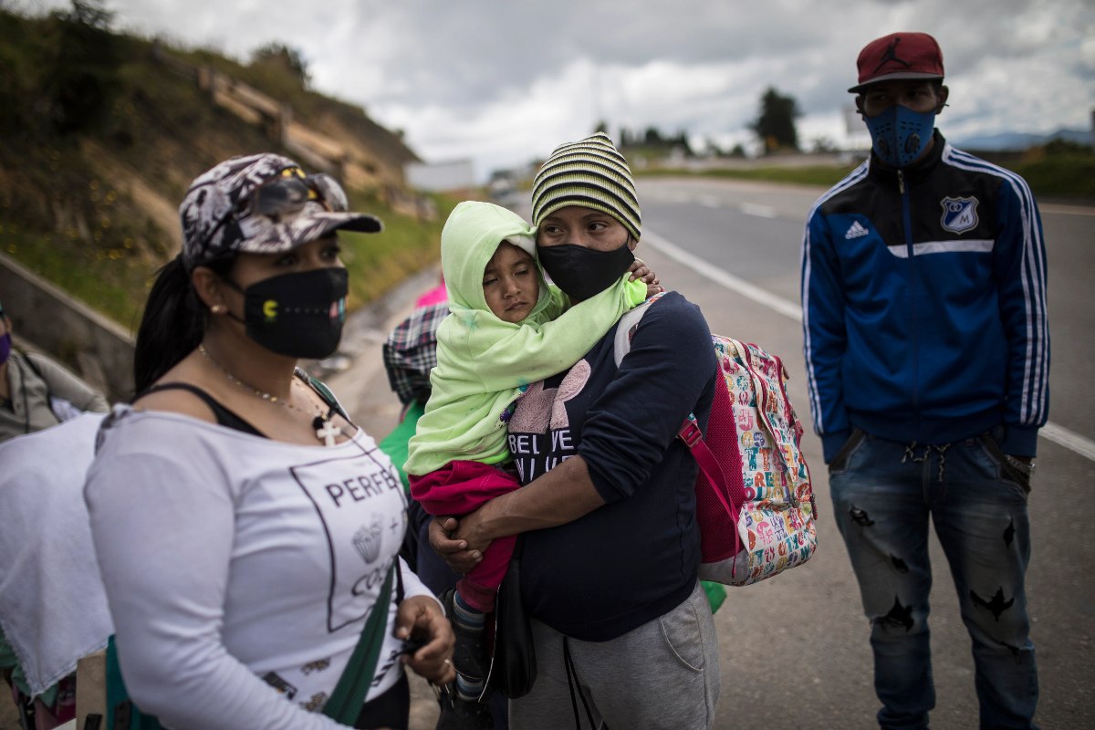 Migrantes venezolanos