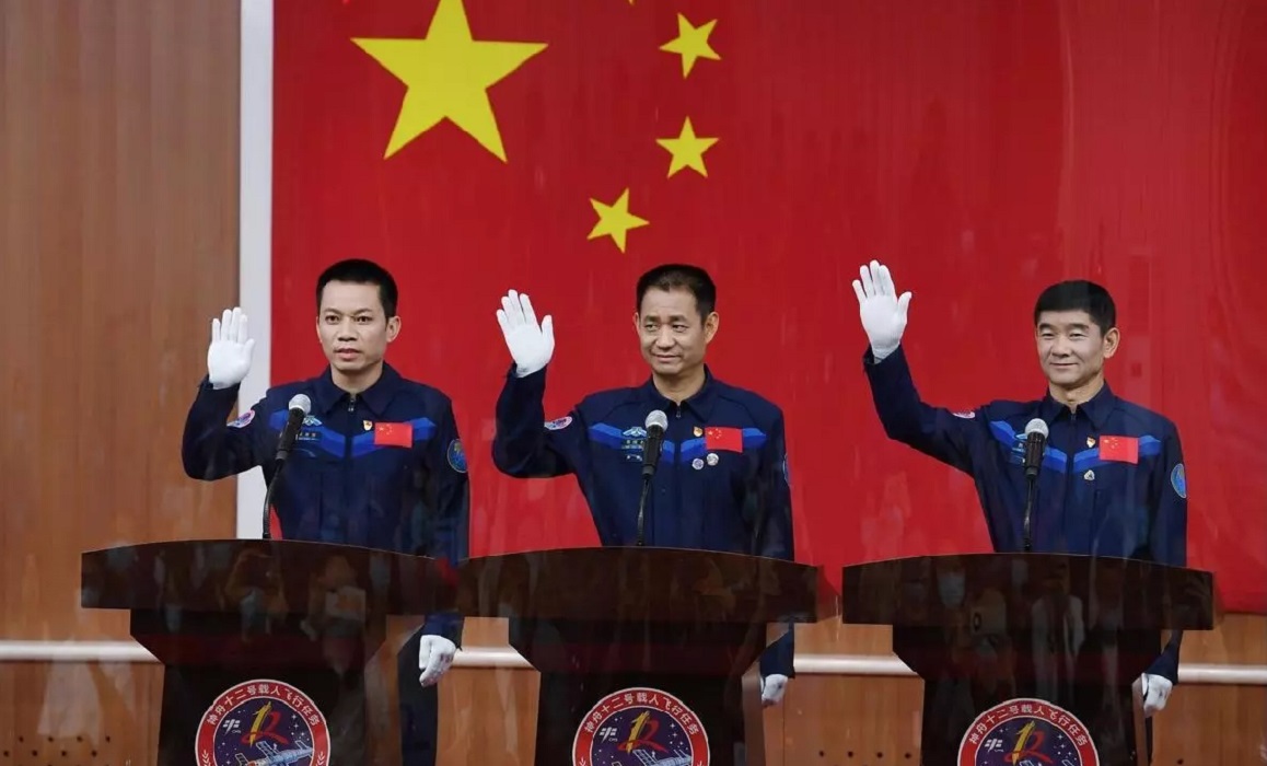 China: astronautas despegarán hoy jueves hacia su estación espacial