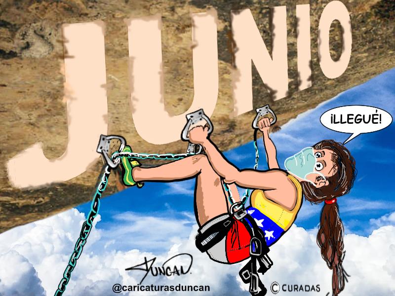 Llegamos - Caricatura de Duncan