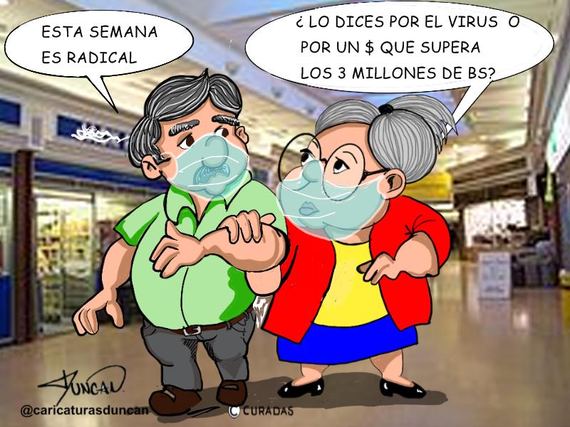 Semana Radical - Caricatura de Duncan