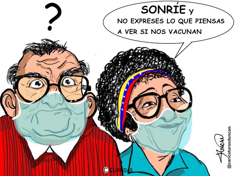Sonríe Caricatura de Duncan