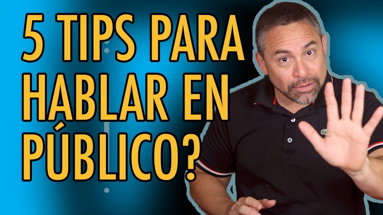 Tips hablar en público