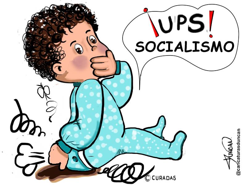 ¡Ups! Socialismo - Caricatura de Duncan