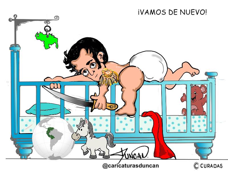 Nacer de nuevo - Caricatura de Duncan