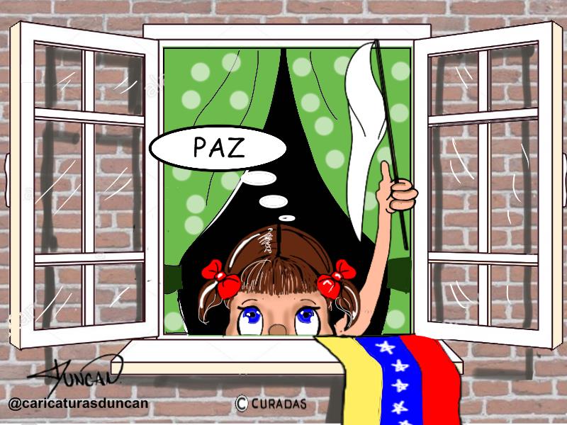 Paz - Caricatura de Duncan