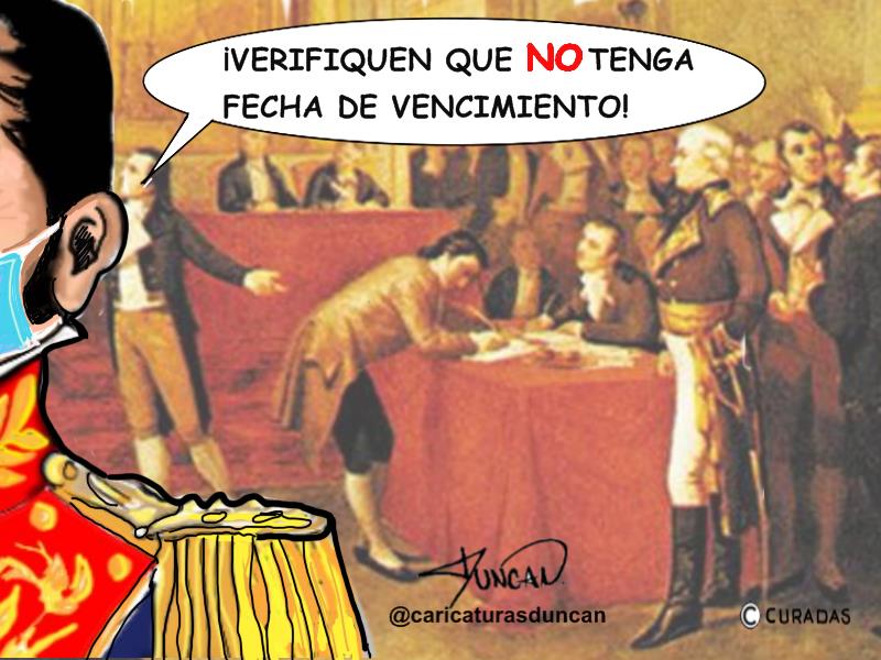 Verifiquen - Caricatura de Duncan