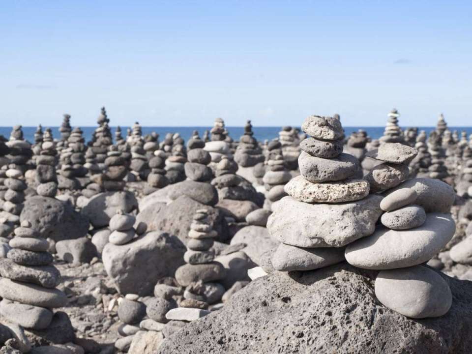¡Alerta! Mover las piedras de su sitio daña el ecosistema de las playas