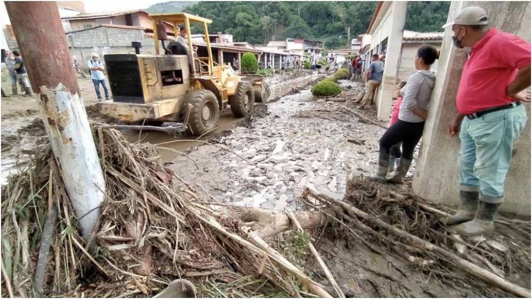 Damnificados por lluvias