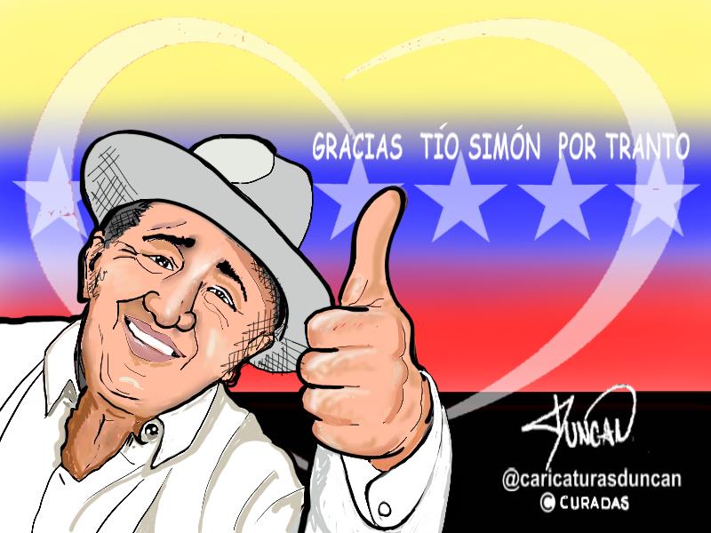 Gracias por tanto - Caricatura de Duncan #TíoSimónEnCuradas