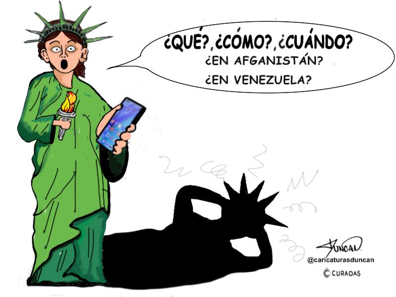 ¿Qué, cómo cuándo? - Caricatura de Duncan