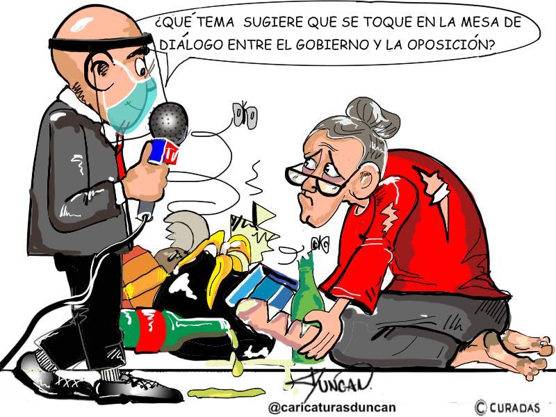 Sin comentarios - Caricatura de Duncan
