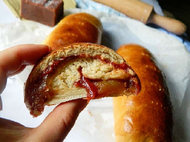 Pan de guayaba y queso