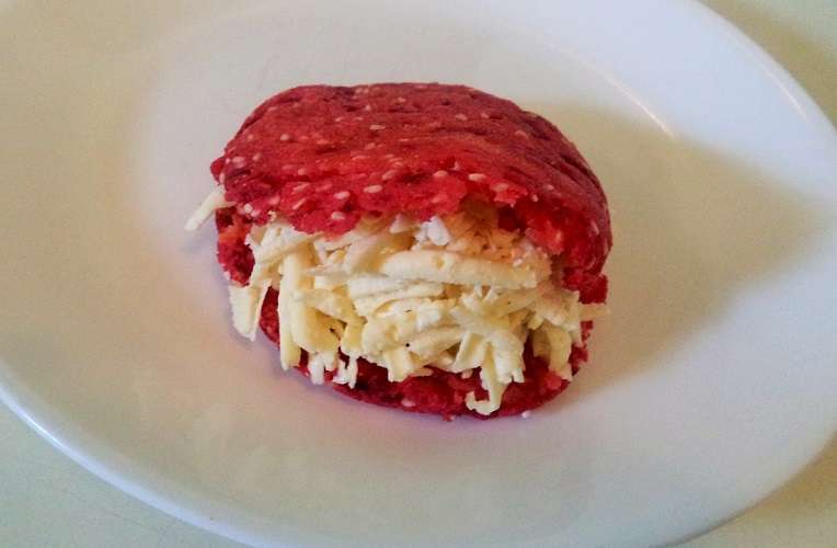 Arepas de remolacha