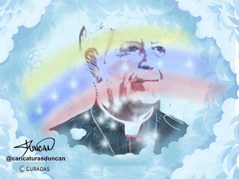 Gracias por tanto, cardenal - Caricatura de Duncan