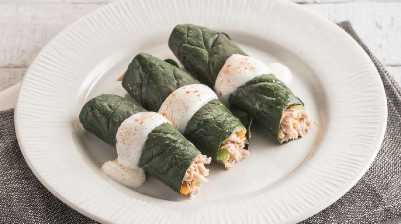 Rollitos de espinaca con atún: rica receta para sorprender a los amigos