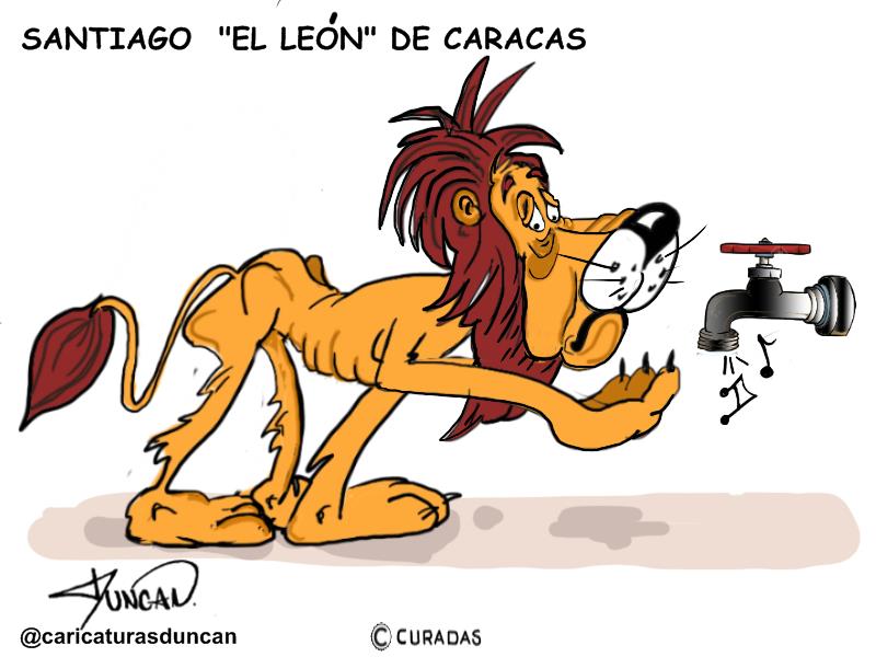 Santiago Caricatura de Duncan