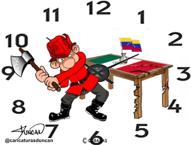 Tiempo - Caricatura de Duncan