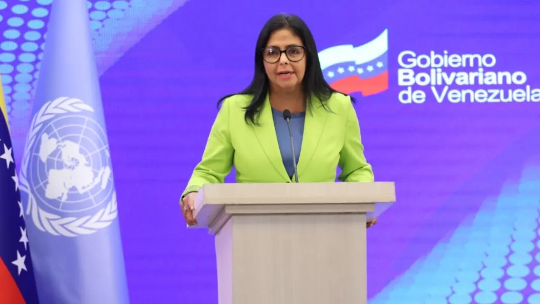 Delcy Rodríguez Bloqueo