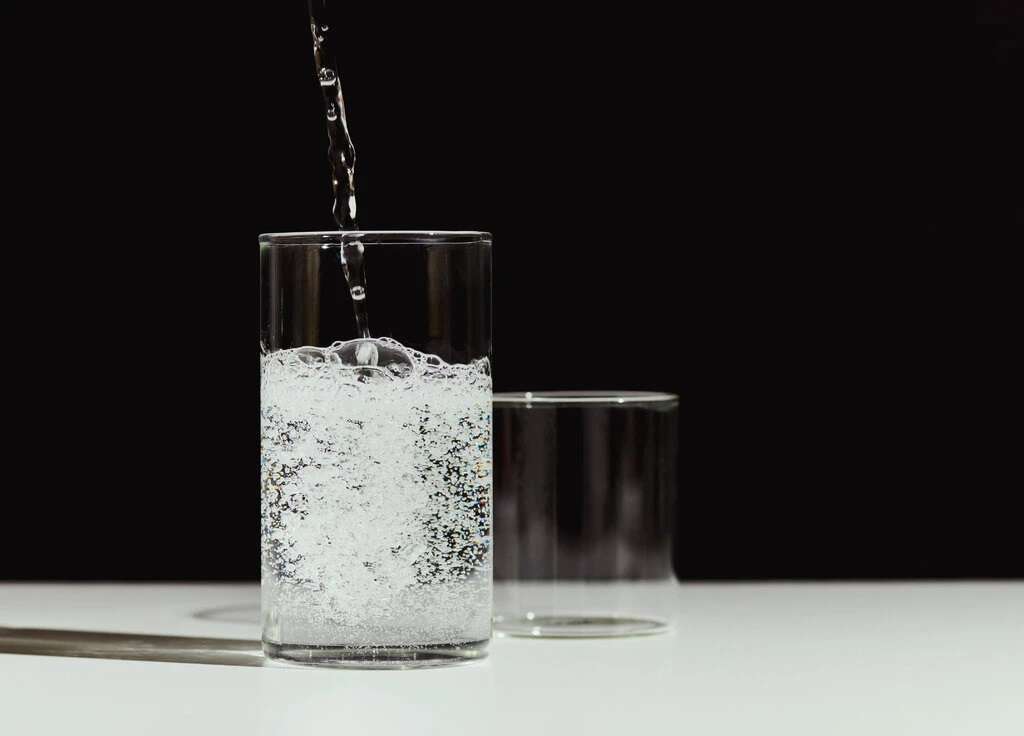 Agua con gas o sin gas