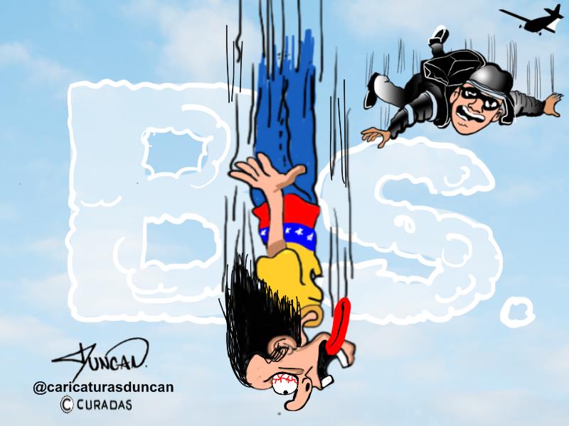 Nuestra moneda - Caricatura de Duncan