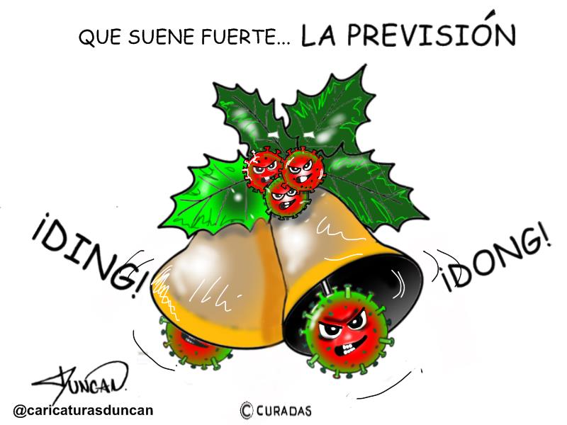 Que suene la previsión Caricatura Duncan