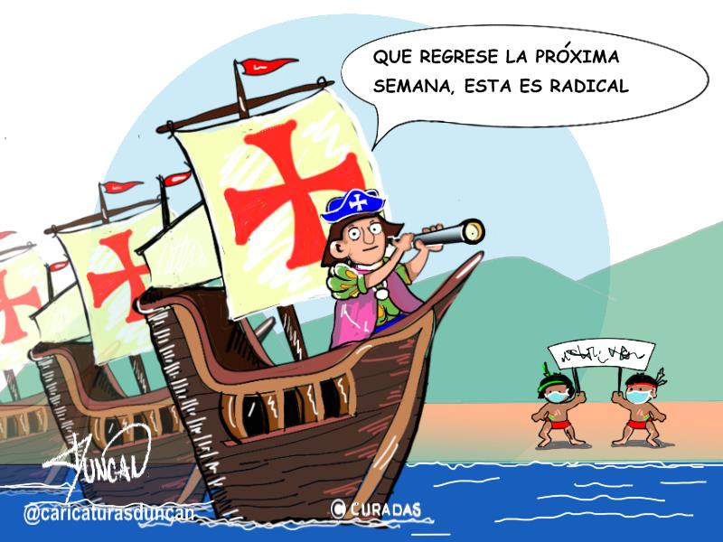 Semana radical - Caricatura de Duncan