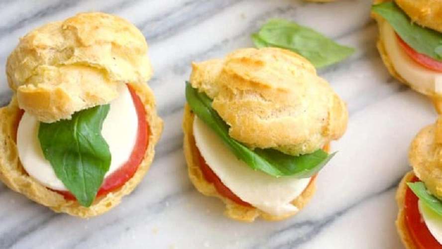 Profiteroles de capressa