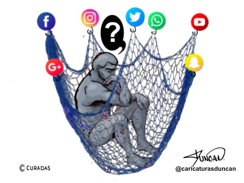 Acto heroico - Caricatura de Duncan