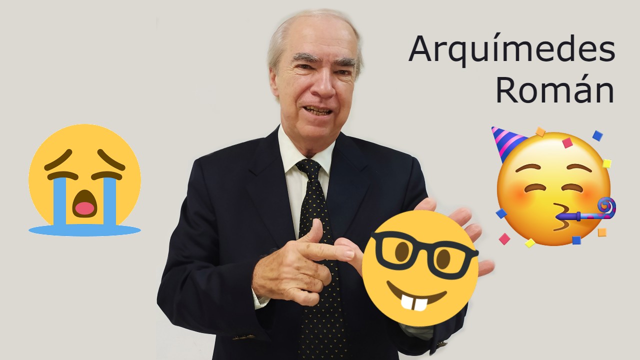 Arquímedes Román reír llorar elecciones