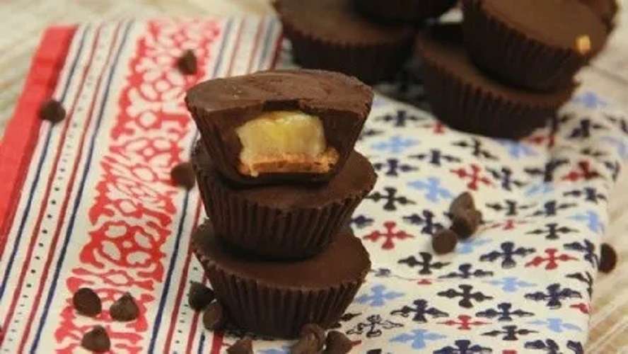 Bombones de cambur rellenos