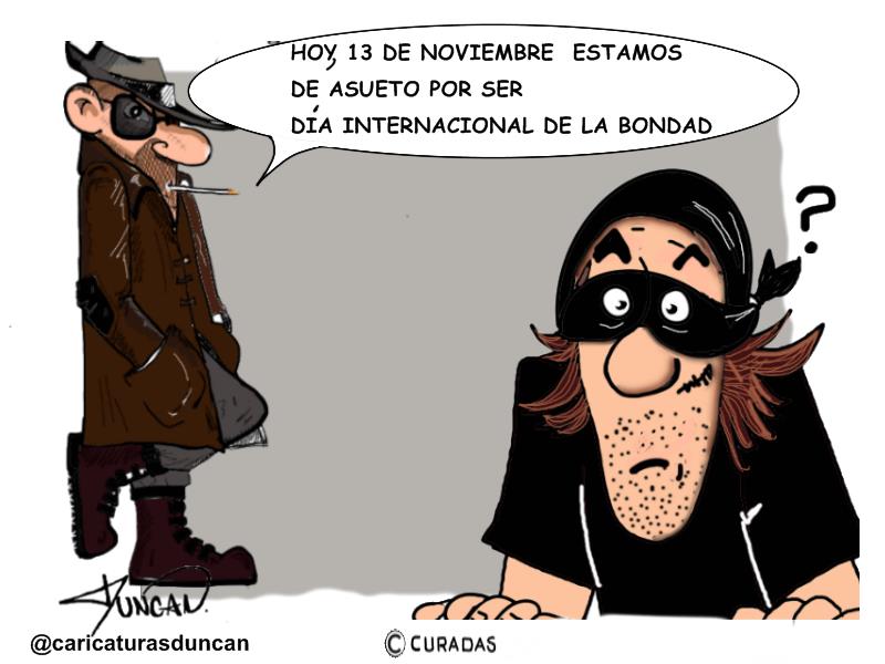 ¿Bondad? - Caricatura de Duncan