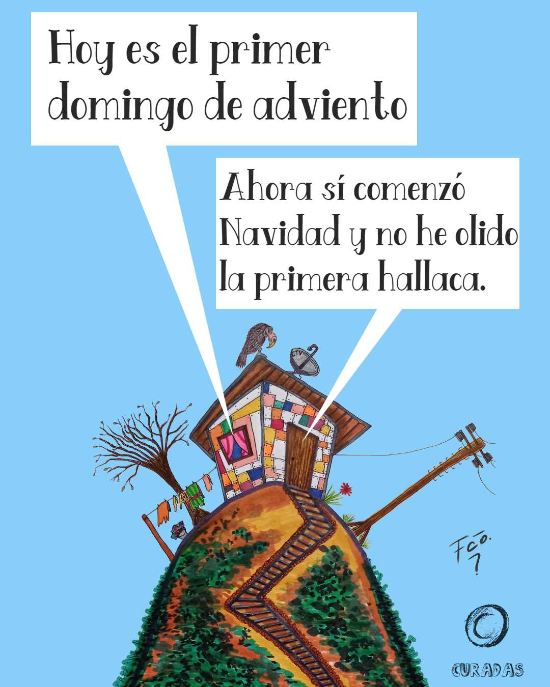 La casita - Comenzó la Navidad